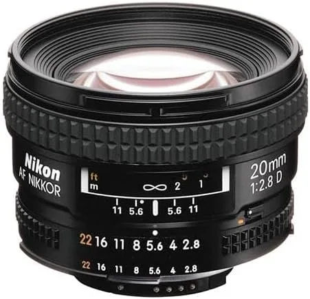 Nikon AF FX NIKKOR 0.787 in f/2.8D Lente de zoom fijo con enfoque automático para cámaras DSLR Nikon