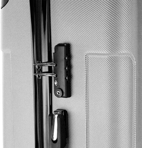 Vista 21 de Juego de equipaje de 3 piezas – Maletas con ruedas giratorias multidireccionales – Bolsa de viaje Maleta ABS con bloqueo TSA – Maletas de carcasa