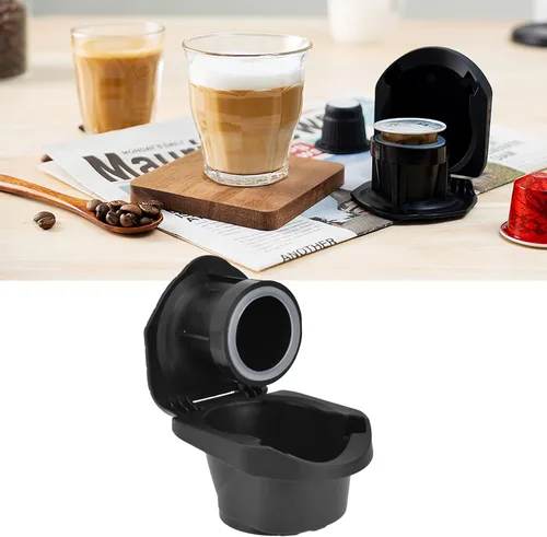 Vista 4 de Adaptador de cápsulas de café, adaptador de cápsulas de café reutilizables para máquina Dolce Gusto, adaptador de cápsulas de café