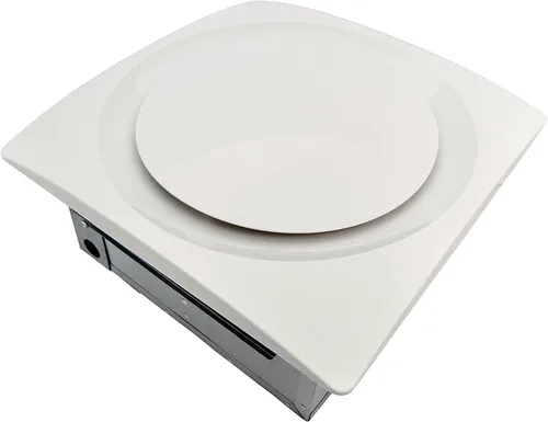 Aero Pure AP90-S G6 W Slim Fit Super Quiet 90 CFM Ventilador de ventilación de baño con rejilla blanca