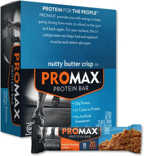 Vista 4 de Barra de proteína Promax, 12 por paquete, 2.64 onzas