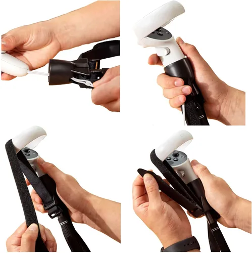 Vista 3 de GimmeVR VR Golf Club Handle Accessory Compatible with Oculus Quest 2 and Rift S, Realistic Grip Handle Attachment with Weighted Balance, Golfing