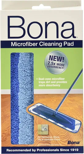 Vista 3 de Bona Almohadilla de Limpieza de Microfibra (embalaje puede variar)., Microfibra, 3 paquete