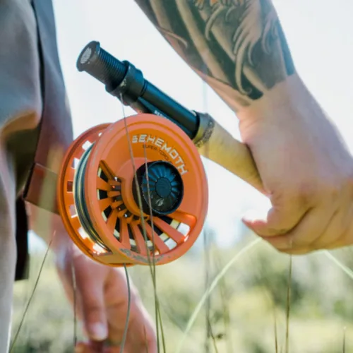 Vista 6 de Redington Behemoth - Carrete de pesca con mosca, carrete multiusos para agua dulce y salada, cenador grande y arrastre ajustable