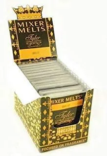 Caja de 14 mezcladores de cera perfumada Tyler para derretir o tartas de cera - Limelight