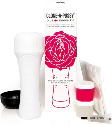 Vista 2 de Kit de masturbador DIY Clone-A-Willy - Kit de funda Clone-A-Pussy Plus (Rosa)