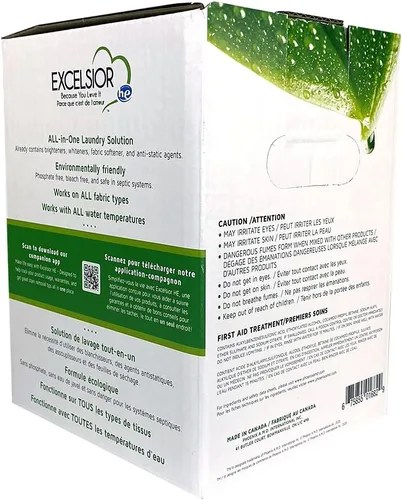 Vista 8 de Excelsior Detergente para ropa con quitamanchas - Líquido concentrado - Aroma fresco - Ecológico, biodegradable, libre de disolventes y fosfatos