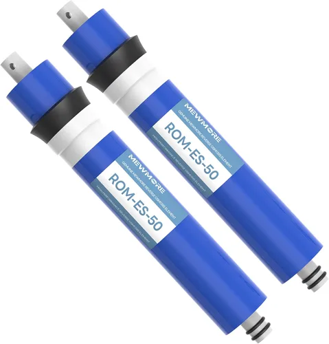 Membrana RO de 50 GPD, elemento de repuesto de filtro de membrana de ósmosis inversa de 11.75 x 1.75 pulgadas para sistema de filtración de filtro