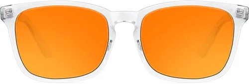 Vista 27 de TIJN - Gafas de bloqueo de luz azul - Armazón cuadrado de anteojos para estudiosos - Gafas de juego de computadora Anti Blue Ray