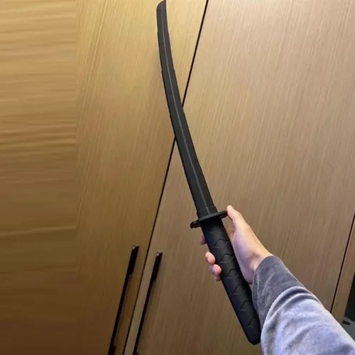 Vista 4 de Espada Samurai retráctil de gravedad de impresión 3D,Espada retráctil de impresión 3D,Espada samurai retráctil 3D,Cuchillo Fidget de impresión 3D