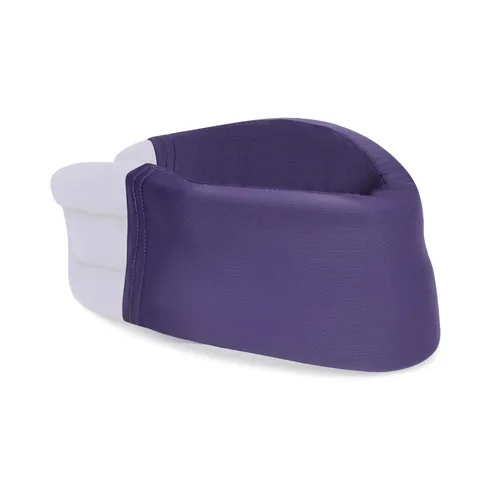 Vista 8 de VELPEAU Collarín para dolor de cuello y apoyo - Collar cervical suave para dormir en la cama, para roncar, dormir en posición vertical