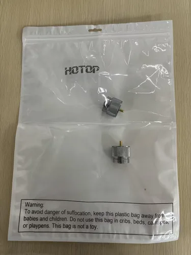 Vista 2 de Hotop Adaptador de estufa de camping, entrada de tanque pequeño de propano de 1 libra, EN417, salida de válvula lindal, cilindro al aire libre