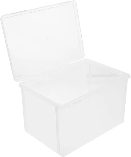UPKOCH Contenedor de pan hermético para almacenamiento de pan, caja de tostadas, dispensador de pan y pasteles, dispensador de ahorro transparente,