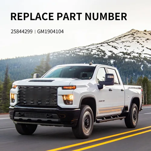 Vista 2 de KARPAL Tapa de alerón de moldura de portón trasero protector superior compatible con Chevy GMC Silverado Sierra 1500 2007-2013 2500 3500 2007-2014