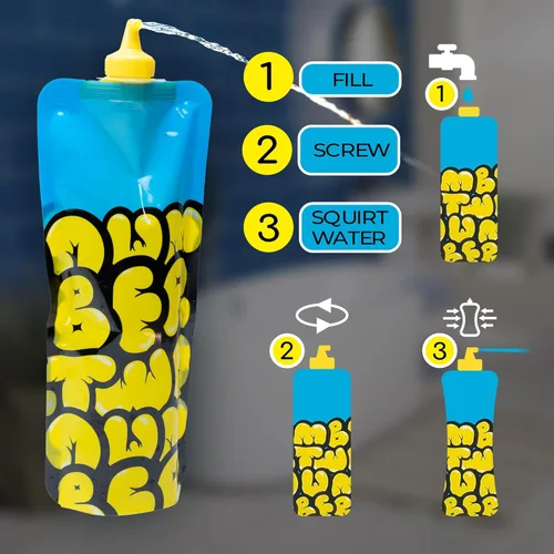 Vista 2 de Bidé de viaje portátil y desechable de 5 unidades en un solo uso, muy higiénico