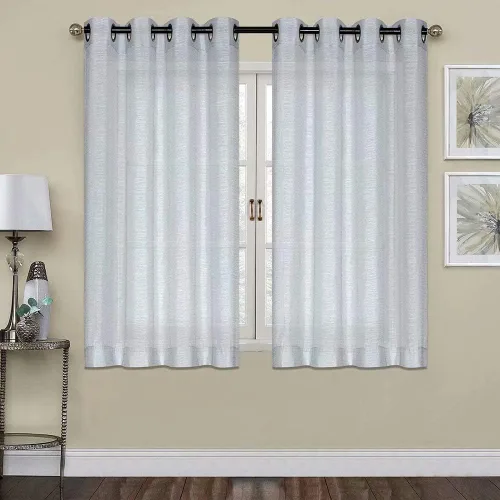 Vista 46 de Everyday Celebration Cortinas de ventana 100% opacas para puerta corrediza de ventana, cortinas opacas con forro térmico, cortinas con ojales