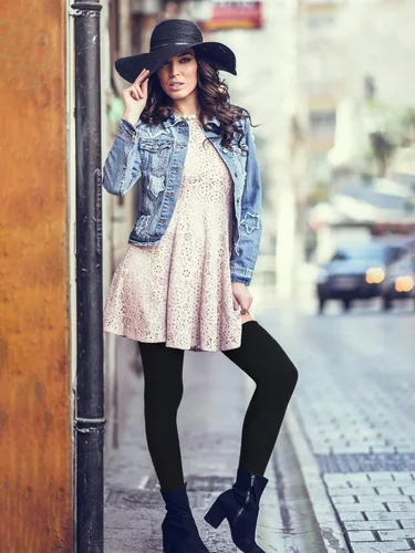 Vista 6 de SATINIOR 3 pares de calcetines extra largos de algodón hasta el muslo, medias extralargas para botas para mujer, Negro -, Talla única