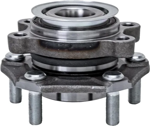 Vista 601 de Detroit Axle - Kit de cubos de rodamiento de rueda delantera de 6 piezas para Dodge Dart 2013-2016, Chrysler 200 2015-2017, 2 cojinetes de rueda