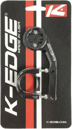 Vista 2 de K-Edge Soporte deportivo para ordenadores de ciclismo Garmin (negro)