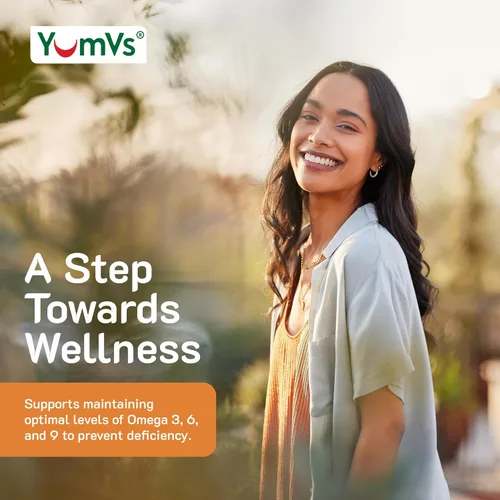 Vista 6 de Gomitas veganas de suplemento Omega 3 - Aceite de algas DHA vegano a base de plantas - Alternativa de aceite de pescado con linaza y algas - Sin