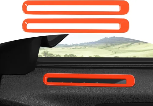 Vista 11 de RT-TCZ para Charger Cubierta de ventilación de aire de puerta Adecuada para Dodge Charger 2011-2023 Accesorios de interior azul 2 piezas