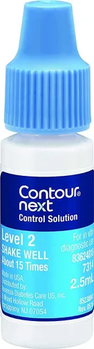 Vista 4 de Ascensia Contour Next Solución de Control para Medidor de Glucosa en Sangre, Nivel 1, Botella de 2.5mL