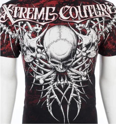 Vista 4 de Xtreme Couture Camiseta Hombre Bare Bones Negro