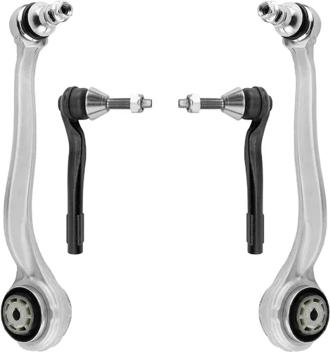 Vista 85 de Detroit Axle - Kit de brazos de control delanteros de 4 piezas para Nissan Cube 2009-2014, Nissan Versa 2007-2012 2 brazos de control inferiores