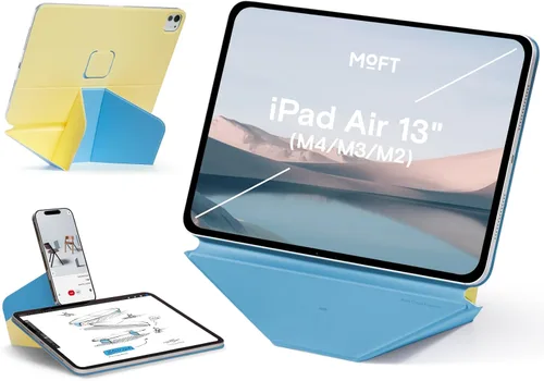 Vista 16 de MOFT Soporte dinámico para tablet compatible con iPad mini A17 Pro 2024 y iPad mini 6th A15 2021, funda magnética delgada para tablet con más de 20