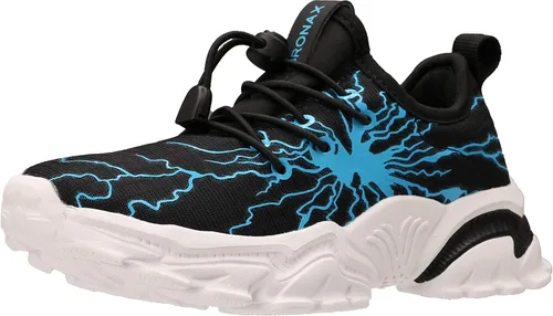 Vista 2 de BRONAX LittleBig Boys Comfortable Graffiti Personality Tennis Shoes