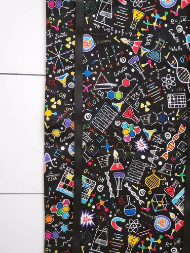 Vista 2 de Classroom Door Curtain Science Theme Intruder Alert Drills