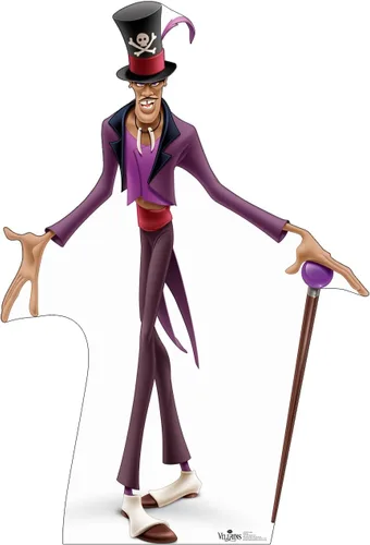 Vista 8 de Soporte de cartón de tamaño real Advanced Graphics con diseño de villanos de Disney, Maléfica, talla única