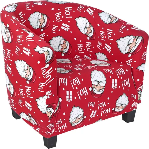 Vista 35 de SearchI Funda Elástica para Silla de Club, Fundas Extensibles para Silla Tipo Barril, Fundas Impresas para Silla Tub, Fundas de Spandex para Sillón