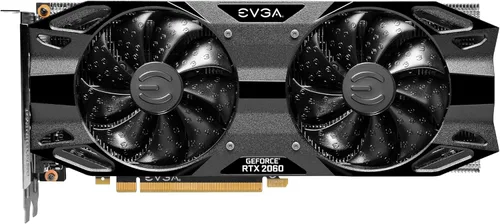 Vista 2 de EVGA GeForce RTX 2060 12GB XC Gaming, 12G-P4-2263-KR, GDDR6, ventiladores duales, placa trasera de metal