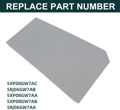 Vista 7 de Tapa de tapa de llenado de combustible para puerta, tapa de tapa de llenado de combustible gris con pasador de bisagra de puerta compatible con Ram