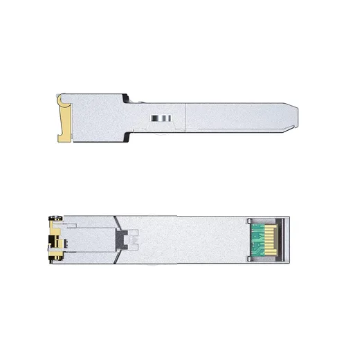 Vista 4 de Transceptor SFP 1000Base-T, módulo de cobre SFP a RJ45 1.25G, compatible con Cisco, Ubiquiti, Meraki, Mikrotik, Intel y más, 1 paquete