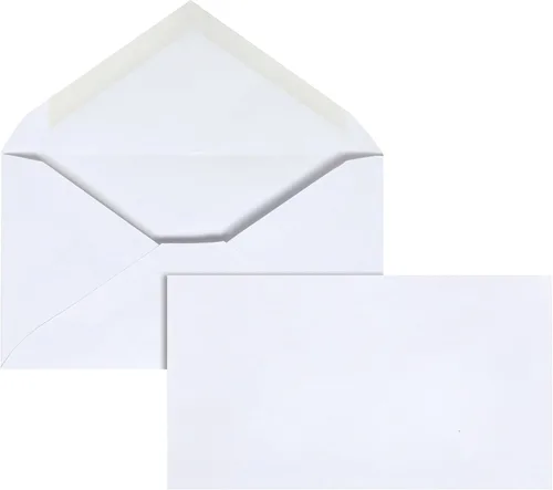 Office Depot Sobres multiusos, #6 3/4 (3 5/8 pulgadas x 6 1/2 pulgadas), blanco, caja de 500, 78105