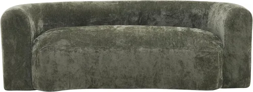 Vista 5 de Christopher Knight Home Sofá cama curvado de 87.75 pulgadas, sofá modular de 3 plazas con asiento profundo, tela de felpilla tapizada, cómodo sofá