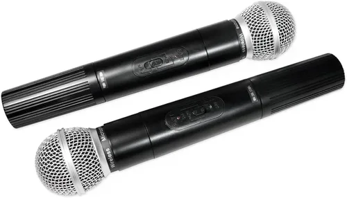 Vista 7 de Rockville RAM15BT Altavoz PA de 800 W recargable de 15 pulgadas+2 micrófonos+Bluetooth+soporte