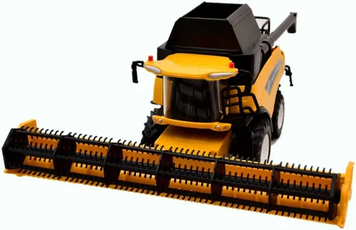 Vista 4 de New Ray Holland Cr9090 Cargo Jig + New Hollan Trailer Tractor 1/32° 05765 Verde