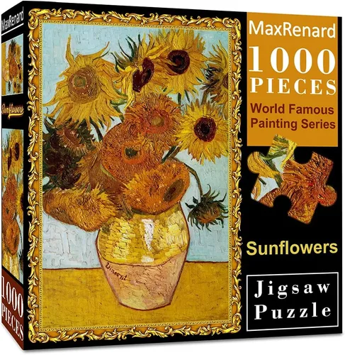 Vista 11 de MaxRenard Juego 1000 Piezas Rompecabezas Colección de Arte Fino Juguete Leonardo Da Vinci Mona Lisa