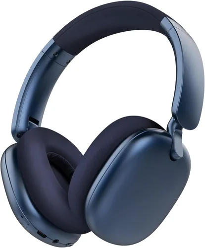 RORSOU C6 Active Noise Cancelling Headphones, Wireless Over Ear Bluetooth Headphones, 60H Playtime, Lightweight Folding Deep Bass Comfort Fit Ear