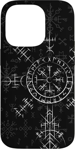 Vista 17 de Celtic Lucky Charm Viking Compass Vegvísir - Carcasa para iPhone 17