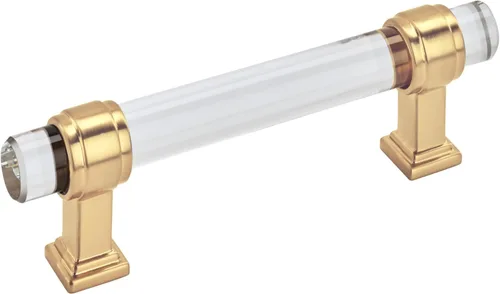 Vista 38 de Amerock Mango de gabinete Bronce claro/negro 3-3/4 pulgadas (96 mm) de centro a centro Glacio paquete de 1 unidad Jaladera de cajón