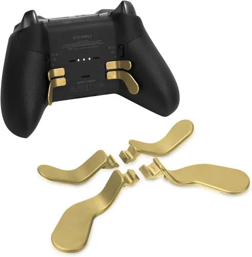 Vista 2 de TOMSIN Xbox Elite Controller Series 2 & 1 Paddles,4 pcs Metal Stainless Steel Parts for Xbox One Elite 2 & 1 Controller,Xbox Controller Elite 2 Core