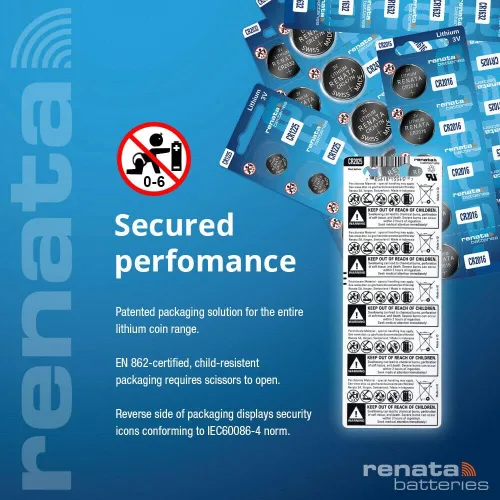 Vista 2 de Renata CR2430 Baterías - Batería de litio de 3 V 2430 (2 unidades)