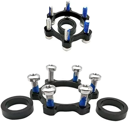 Vista 9 de Conversión de concentrador, adaptador de impulso, adaptador de conversión de cubo de impulso delantero trasero 100 x 15 a 110 x 15 accesorios