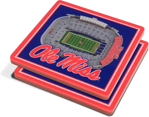 Vista 46 de YouTheFan NCAA - Posavasos con vista de estadio en 3D