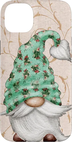 Vista 15 de Floral Shabby Chic Design with Cute Gnomie for Summer Gnome Case for iPhone 17