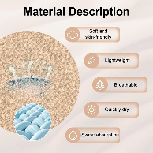 Vista 3 de MOLLDAN Calzoncillos de ballet de baile profesional para mujeres y niñas, sin costuras, ropa interior de bailarina beige